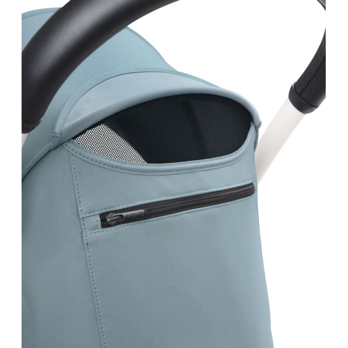 Коляска 2 в 1 Stokke YOYO³ люлька Newborn цвет Aqua рама White