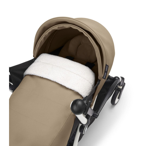 Коляска 2 в 1 Stokke YOYO³ люлька Newborn цвет Toffee рама Black