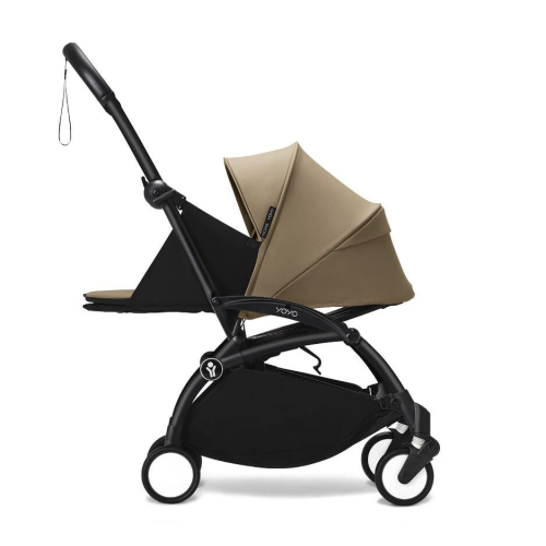 Коляска 2 в 1 Stokke YOYO³ люлька Newborn цвет Toffee рама Black