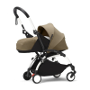 Коляска 2 в 1 Stokke YOYO³ люлька Newborn цвет Toffee рама White