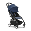 Коляска 2 в 1 Stokke YOYO³ люлька Newborn цвет Air France рама Black