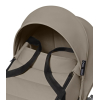 Коляска 2 в 1 Stokke YOYO³ люлька Bassinet цвет Taupe рама Black