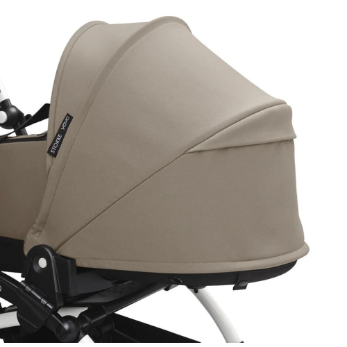 Коляска 2 в 1 Stokke YOYO³ люлька Bassinet цвет Taupe рама Black