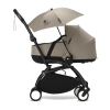 Коляска 2 в 1 Stokke YOYO³ люлька Bassinet цвет Taupe рама Black