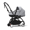 Коляска 2 в 1 Stokke YOYO³ люлька Bassinet цвет Stone рама Black