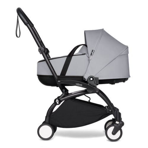 Коляска 2 в 1 Stokke YOYO³ люлька Bassinet цвет Stone рама Black