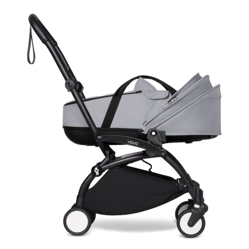 Коляска 2 в 1 Stokke YOYO³ люлька Bassinet цвет Stone рама Black