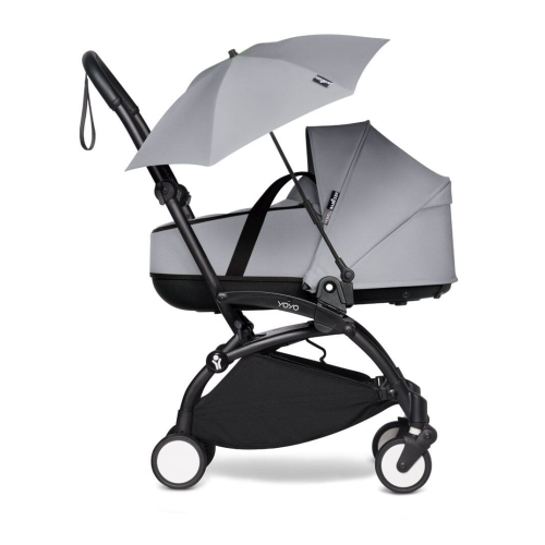 Коляска 2 в 1 Stokke YOYO³ люлька Bassinet цвет Stone рама Black