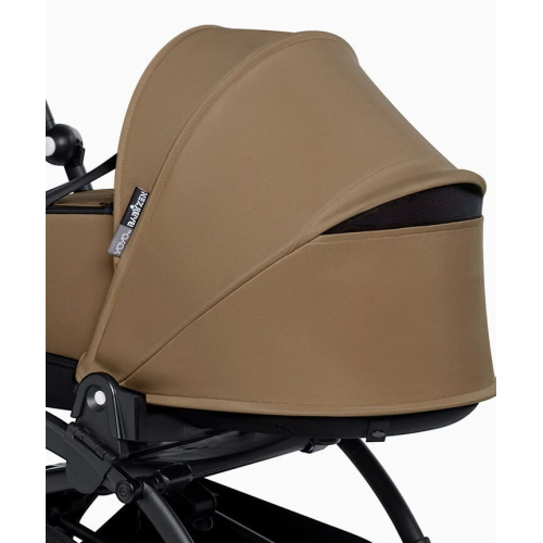 Коляска 2 в 1 Stokke YOYO³ люлька Bassinet цвет Toffee рама Black