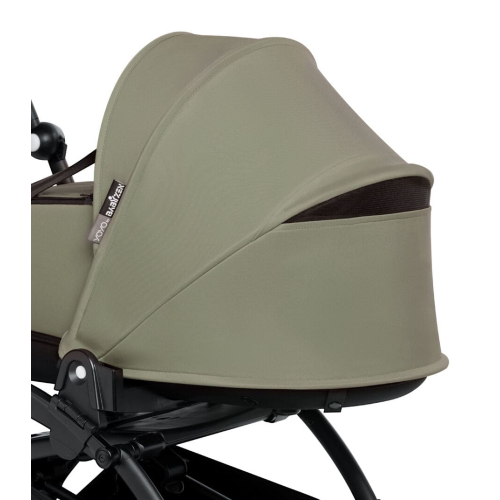 Коляска 2 в 1 Stokke YOYO³ люлька Bassinet цвет Olive рама Black