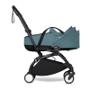 Коляска 2 в 1 Stokke YOYO³ люлька Bassinet цвет Aqua рама Black