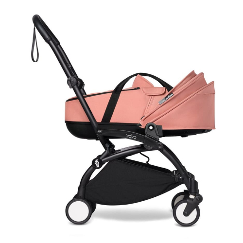 Коляска 2 в 1 Stokke YOYO³ люлька Bassinet цвет Ginger рама Black