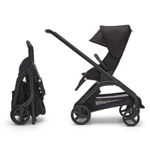 Прогулочная коляска Bugaboo Dragonfly цвет Midnight black шасси Black