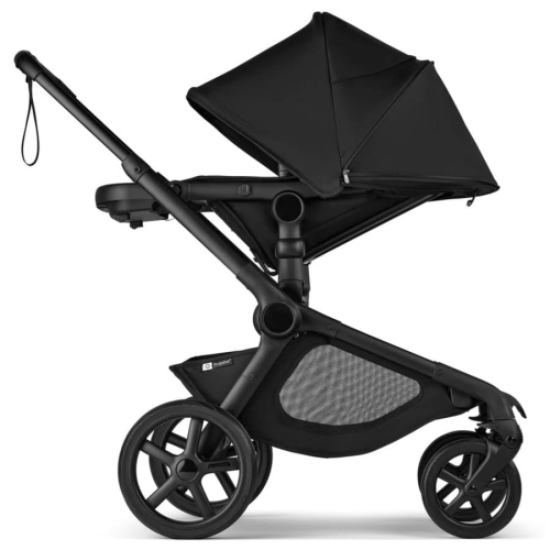 Коляска 2 в 1 Bugaboo Kangaroo Midnight black шасси Black