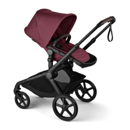 Коляска 2 в 1 Bugaboo Kangaroo Dark Cherry шасси Black