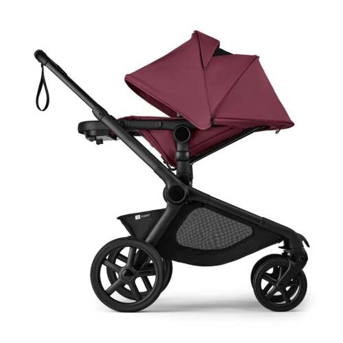 Коляска 2 в 1 Bugaboo Kangaroo Dark Cherry шасси Black