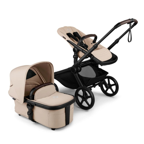 Коляска 2 в 1 Bugaboo Kangaroo Desert Taupe шасси Black