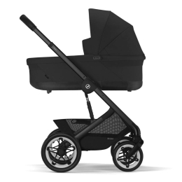Коляска 2 в 1 Cybex Talos S Lux цвет Moon Black шасси Black + 2 дождевика