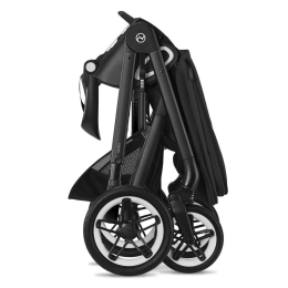 Коляска 2 в 1 Cybex Talos S Lux цвет Moon Black шасси Black + 2 дождевика