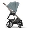 Коляска 2 в 1 Cybex Talos S Lux цвет Sky Blue шасси Taupe