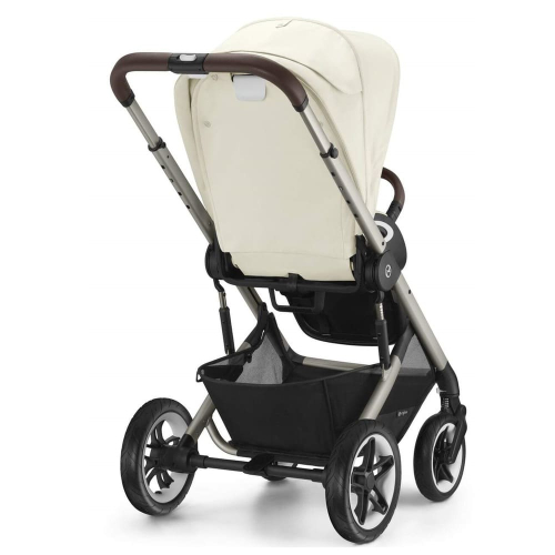 Коляска 2 в 1 Cybex Talos S Lux цвет Seashell Beige шасси Taupe