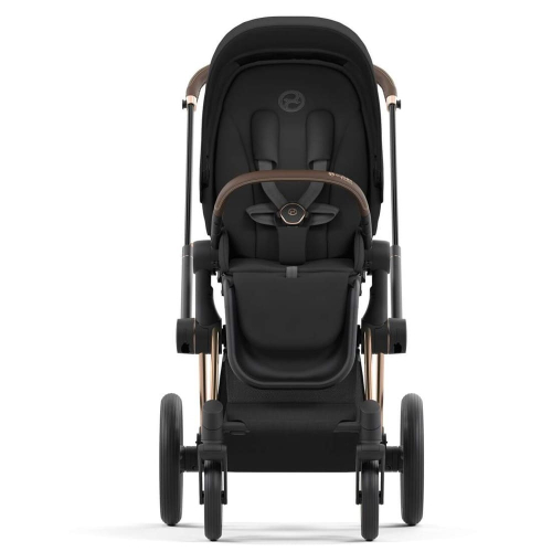 Коляска 2 в 1 Cybex Priam 4 цвет Sepia Black шасси Rosegold