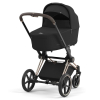 Коляска 2 в 1 Cybex Priam 4 цвет Sepia Black шасси Rosegold