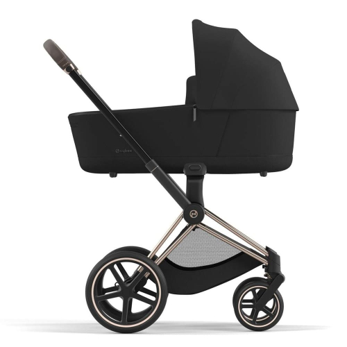 Коляска 2 в 1 Cybex Priam 4 цвет Sepia Black шасси Rosegold