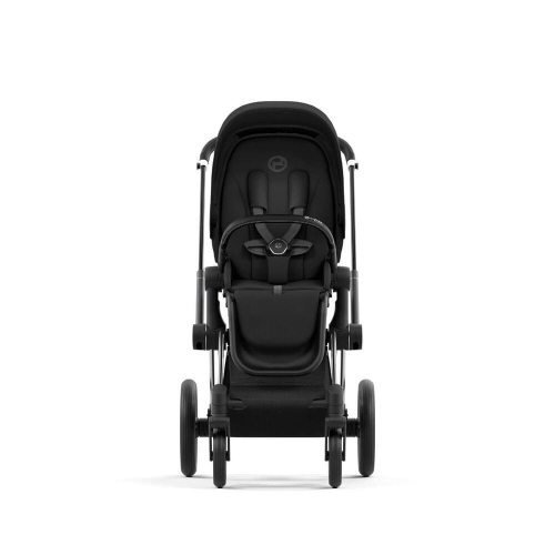 Коляска 2 в 1 Cybex Priam 4 цвет Sepia Black шасси Chrome с черными деталями