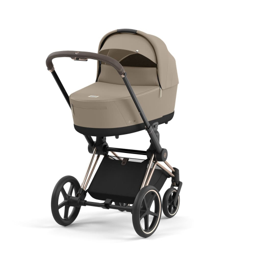 Коляска 2 в 1 Cybex Priam 4 цвет Cozy Beige шасси Rosegold