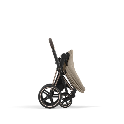 Коляска 2 в 1 Cybex Priam 4 цвет Cozy Beige шасси Rosegold