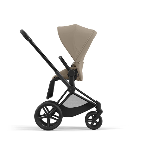 Коляска 2 в 1 Cybex Priam 4 цвет Cozy Beige шасси Matt Black