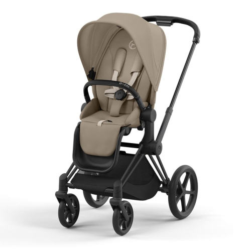 Коляска 2 в 1 Cybex Priam 4 цвет Cozy Beige шасси Matt Black