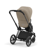 Коляска 2 в 1 Cybex Priam 4 цвет Cozy Beige шасси Matt Black