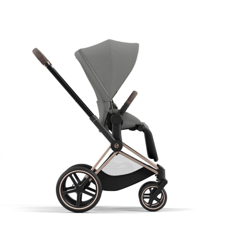 Коляска 2 в 1 Cybex Priam 4 цвет Mirage Grey шасси Rosegold