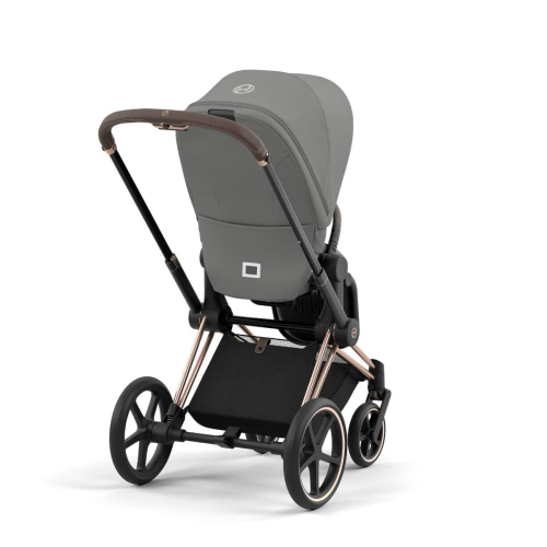 Коляска 2 в 1 Cybex Priam 4 цвет Mirage Grey шасси Rosegold