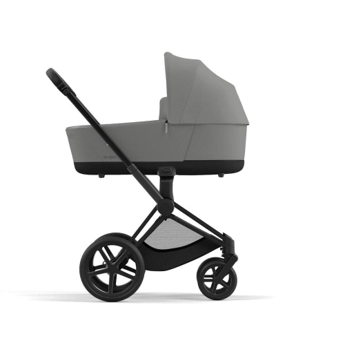 Коляска 2 в 1 Cybex Priam 4 цвет Mirage Grey шасси Matt Black