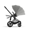 Коляска 2 в 1 Cybex Priam 4 цвет Mirage Grey шасси Matt Black