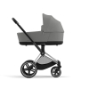 Коляска 2 в 1 Cybex Priam 4 цвет Mirage Grey шасси Chrome с черными деталями