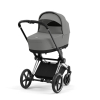 Коляска 2 в 1 Cybex Priam 4 цвет Mirage Grey шасси Chrome с черными деталями