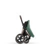 Коляска 2 в 1 Cybex Priam 4 цвет Leaf Green шасси Rose Gold