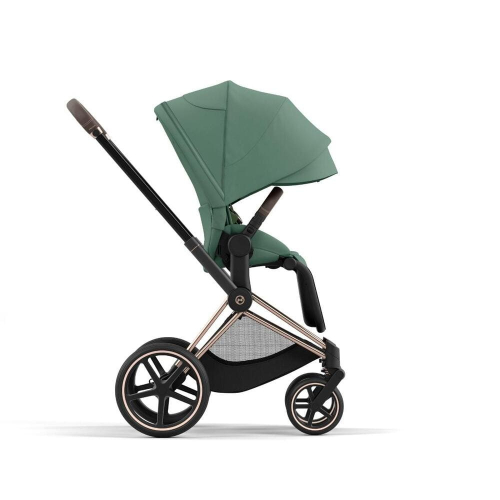 Коляска 2 в 1 Cybex Priam 4 цвет Leaf Green шасси Rose Gold