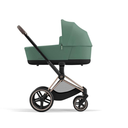 Коляска 2 в 1 Cybex Priam 4 цвет Leaf Green шасси Rose Gold