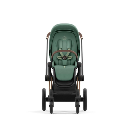 Коляска 2 в 1 Cybex Priam 4 цвет Leaf Green шасси Rose Gold