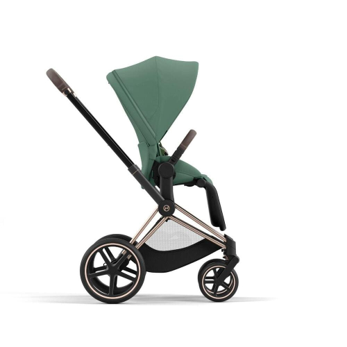 Коляска 2 в 1 Cybex Priam 4 цвет Leaf Green шасси Rose Gold