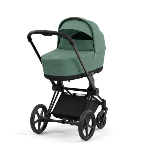 Коляска 2 в 1 Cybex Priam 4 цвет Leaf Green шасси Matt Black