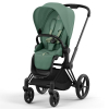 Коляска 2 в 1 Cybex Priam 4 цвет Leaf Green шасси Matt Black