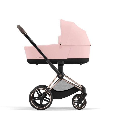 Коляска 2 в 1 Cybex Priam 4 цвет Peach Pink шасси Rose Gold