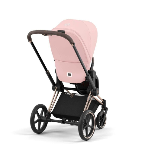 Коляска 2 в 1 Cybex Priam 4 цвет Peach Pink шасси Rose Gold