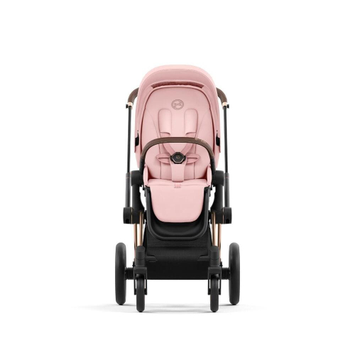 Коляска 2 в 1 Cybex Priam 4 цвет Peach Pink шасси Rose Gold